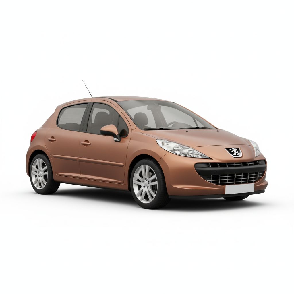 Peugeot 207 A7 2006 — widok boczny