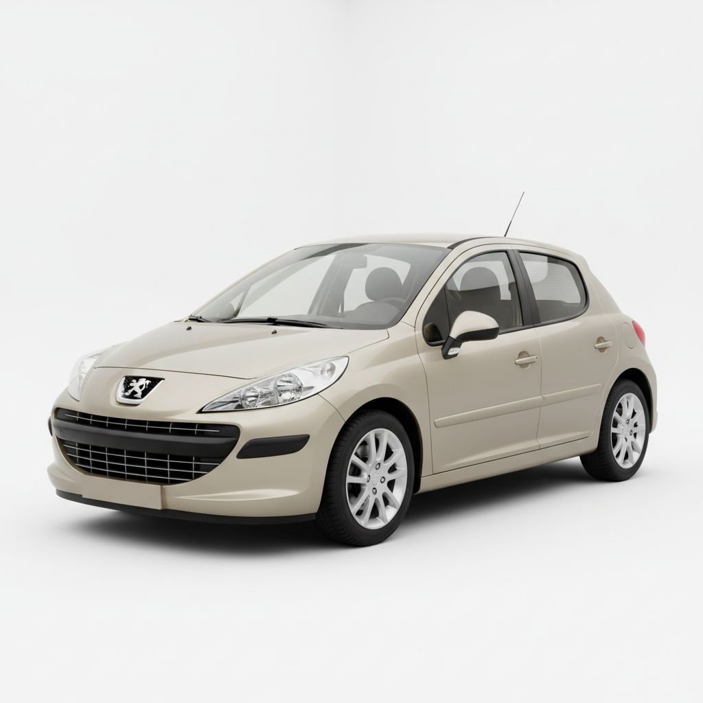 Peugeot 207 A7 2006 — widok boczny