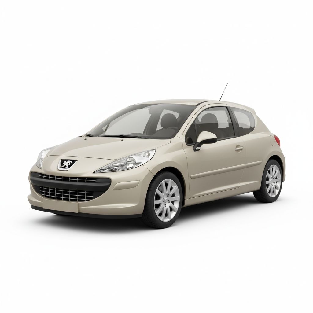 Peugeot 207 A7 2006 — widok boczny