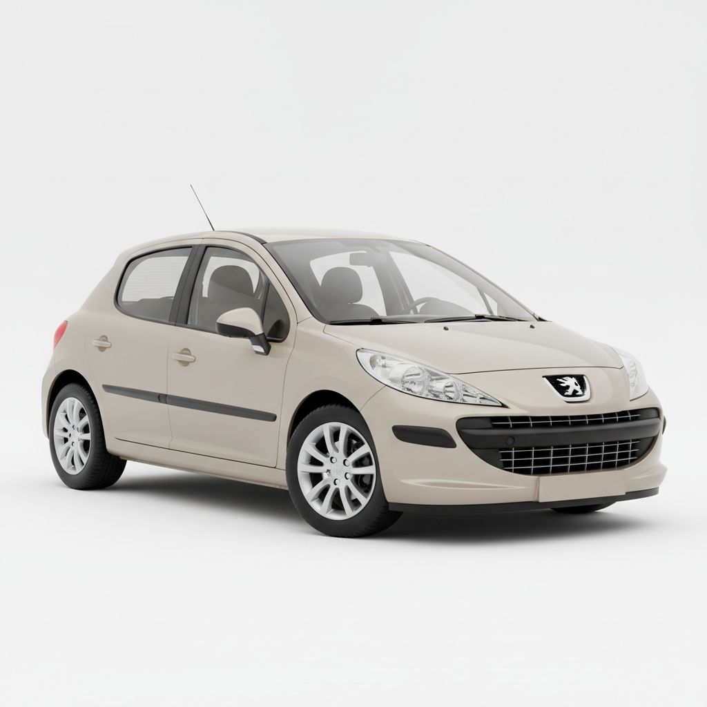 Peugeot 207 A7 2006 — widok boczny