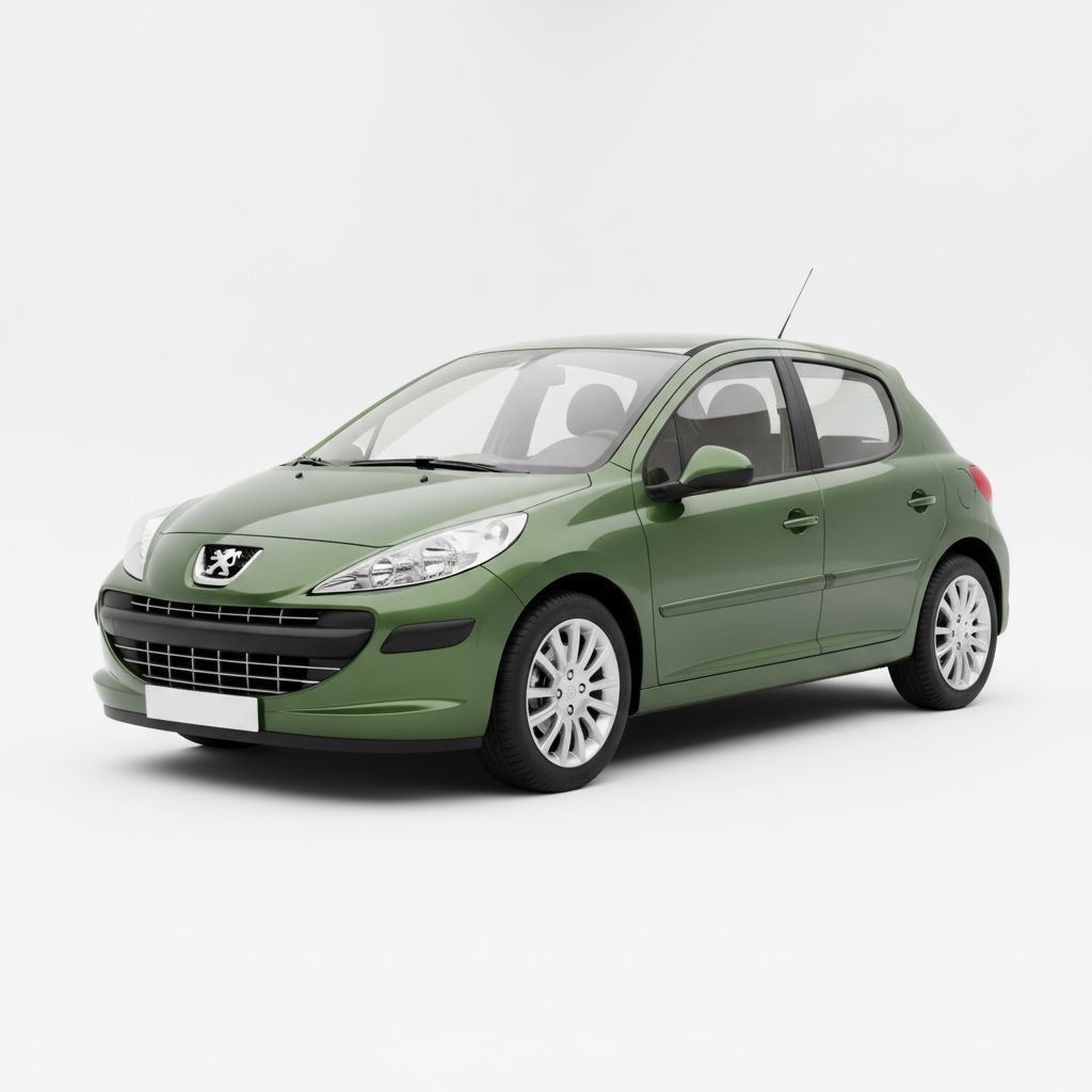 Peugeot 207 A7 2006 — widok boczny