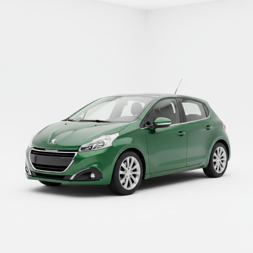 Peugeot 208 I Mk1 2018 — widok boczny