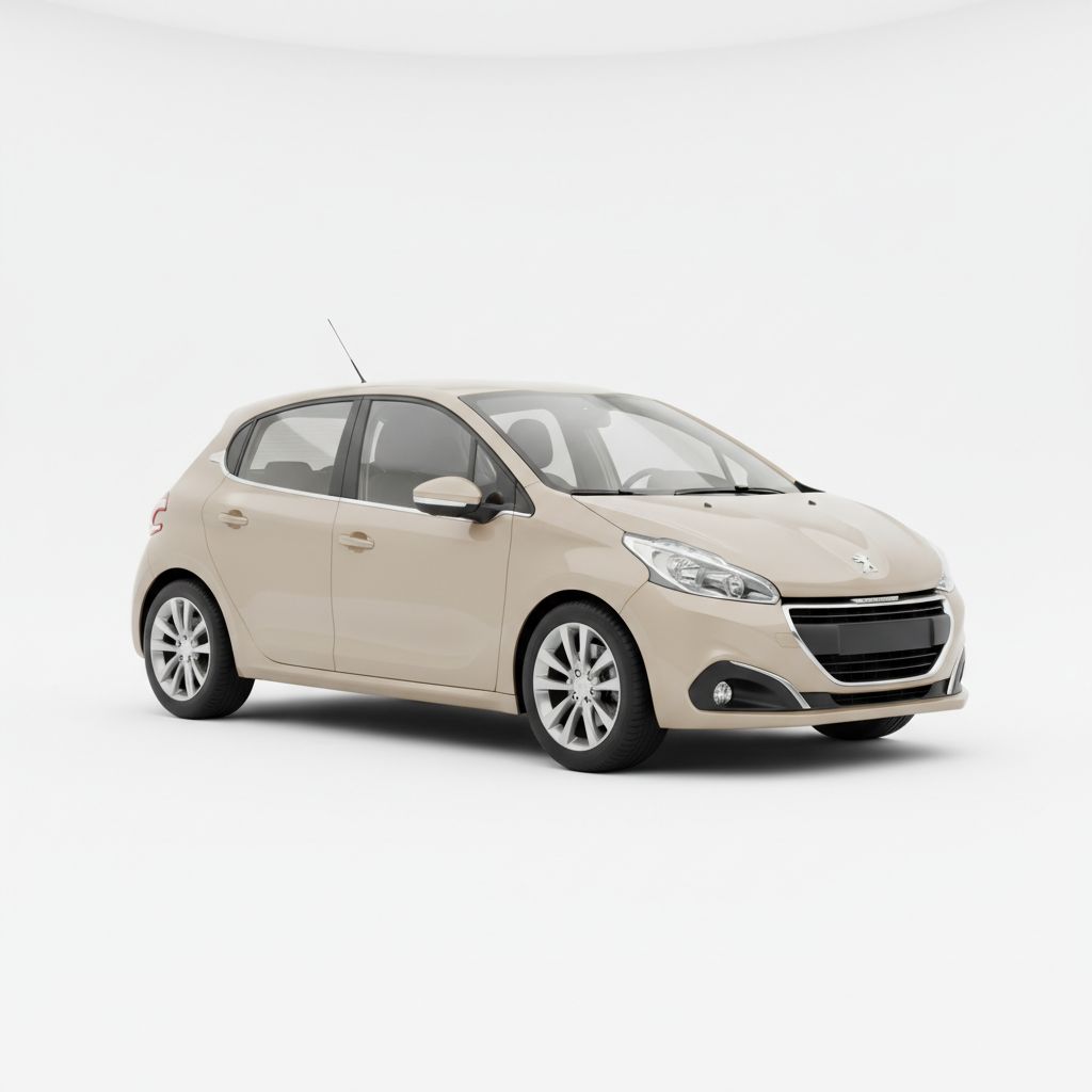 Peugeot 208 I Mk1 2012 — widok boczny