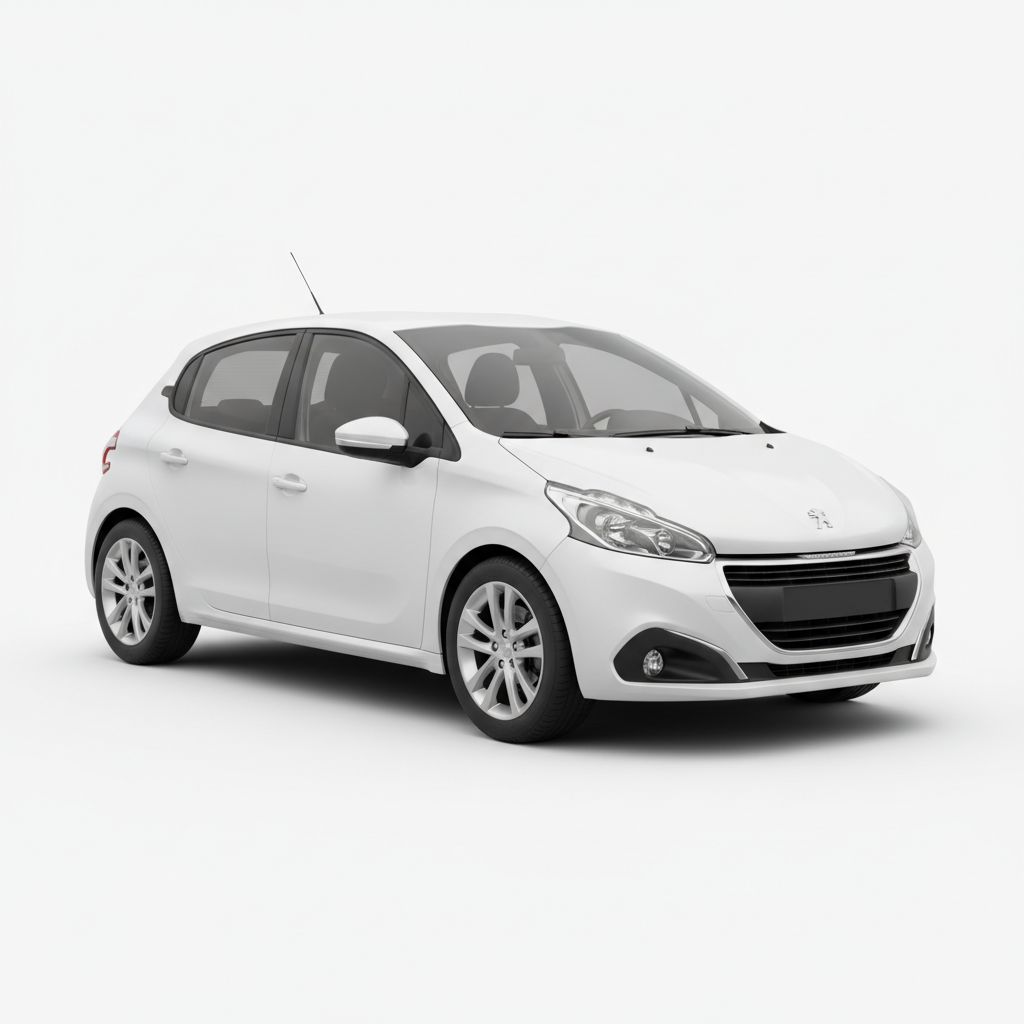Peugeot 208 I Mk1 2012 — widok boczny