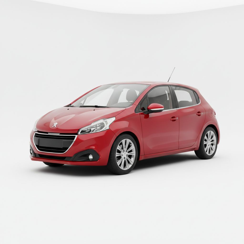 Peugeot 208 I Mk1 2012 — widok boczny