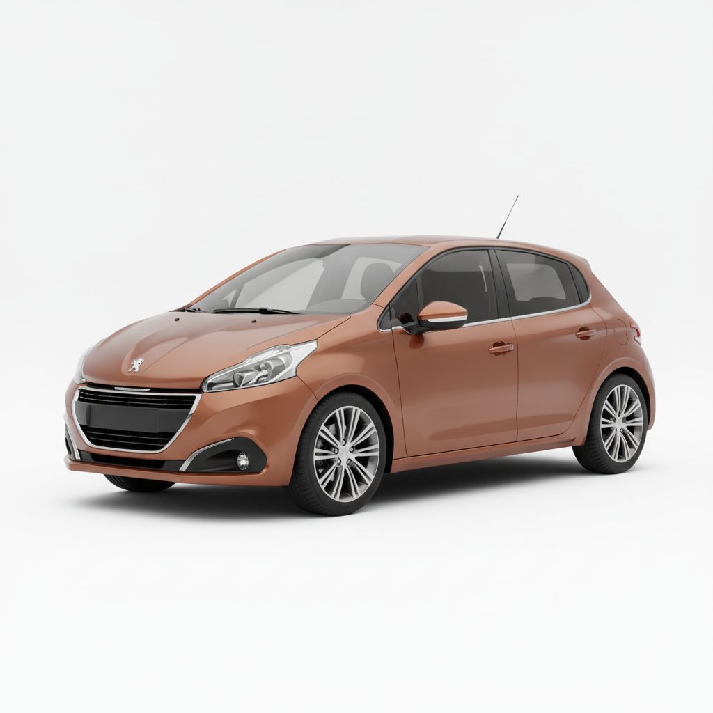 Peugeot 208 I Mk1 2012 — widok boczny