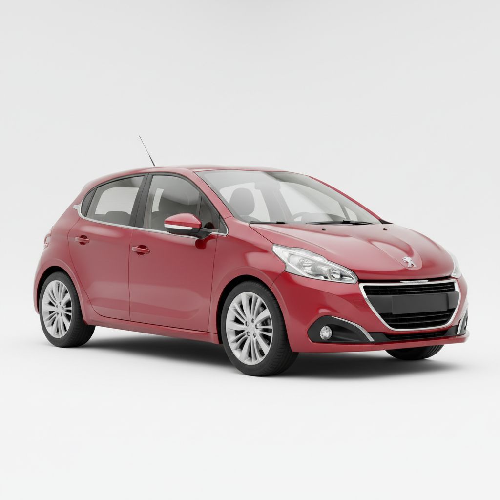 Peugeot 208 I Mk1 2012 — widok boczny