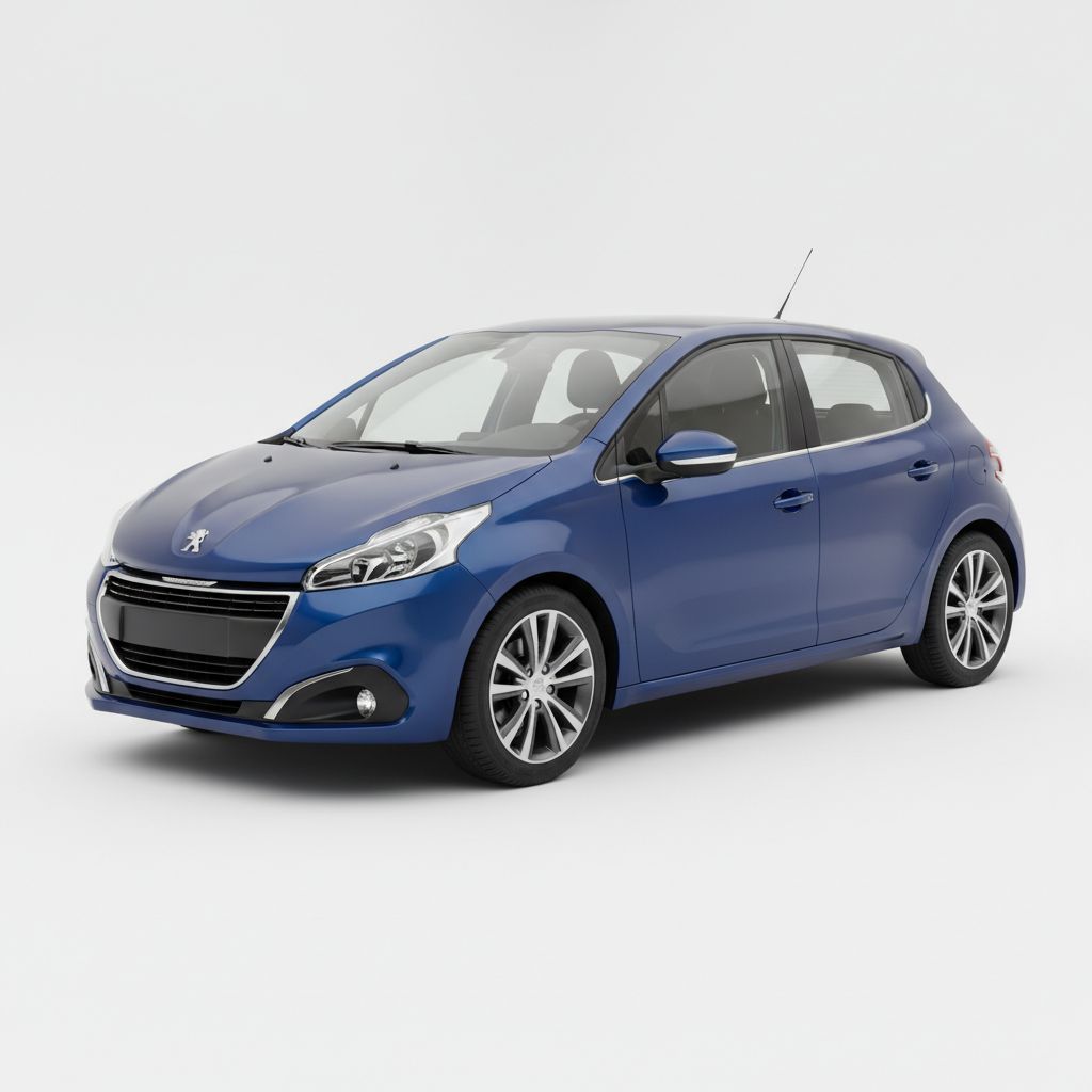 Peugeot 208 I Mk1 2012 — widok boczny