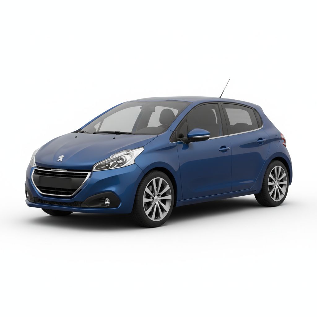 Peugeot 208 I Mk1 2012 — widok boczny