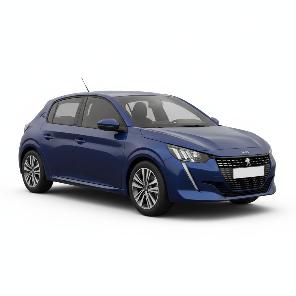 Peugeot 208 II 2019 — widok boczny