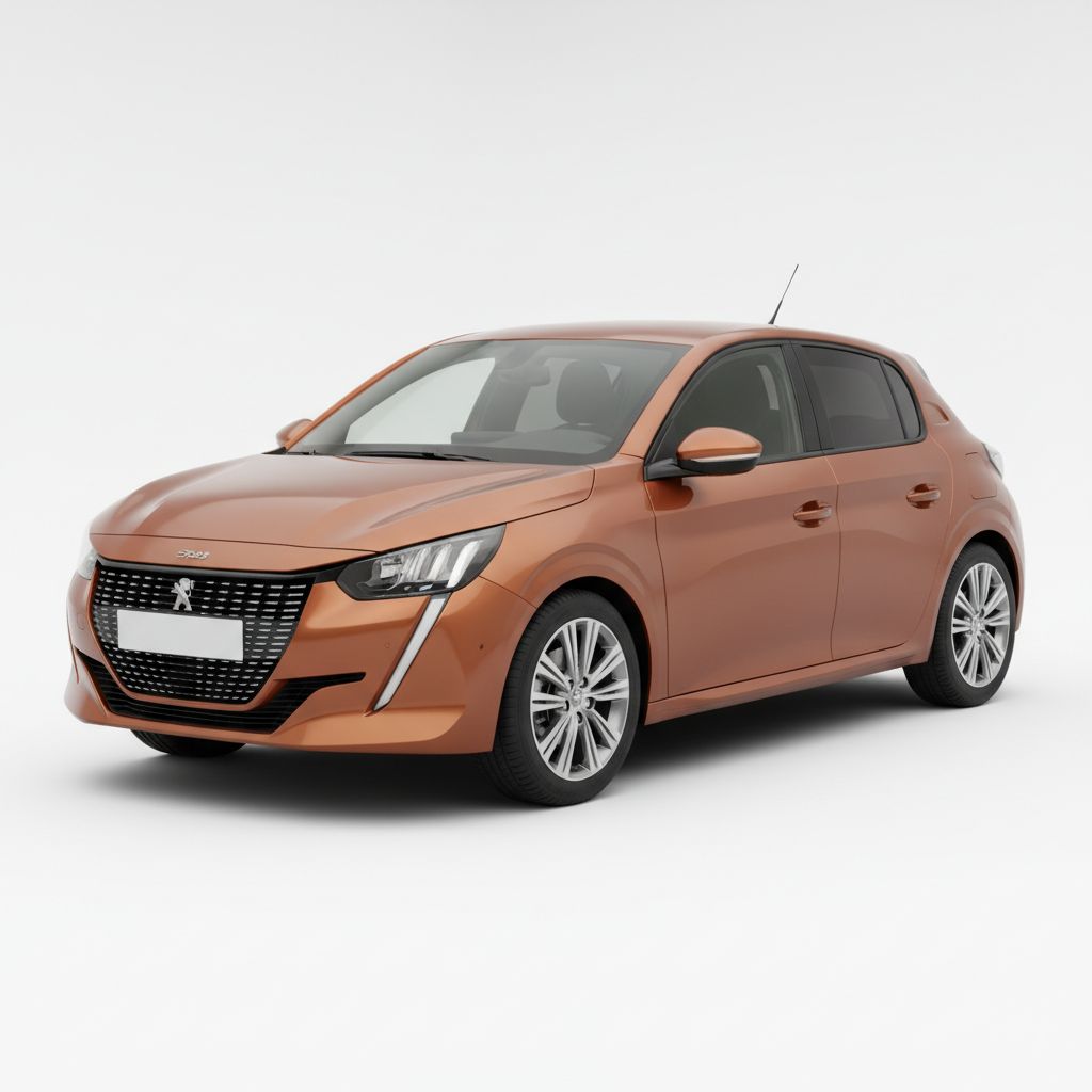 Peugeot 208 II 2019 — widok boczny