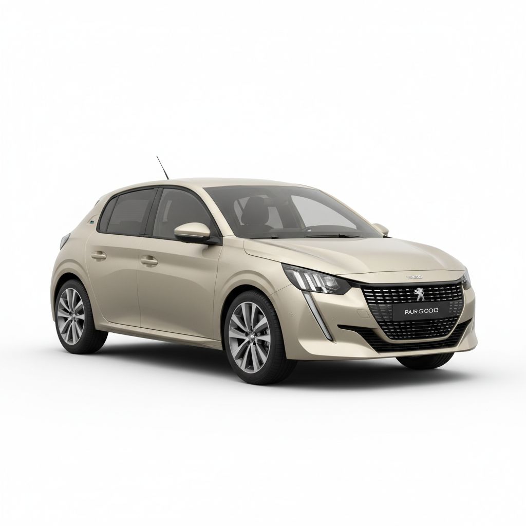 Peugeot 208 II 2019 — widok boczny
