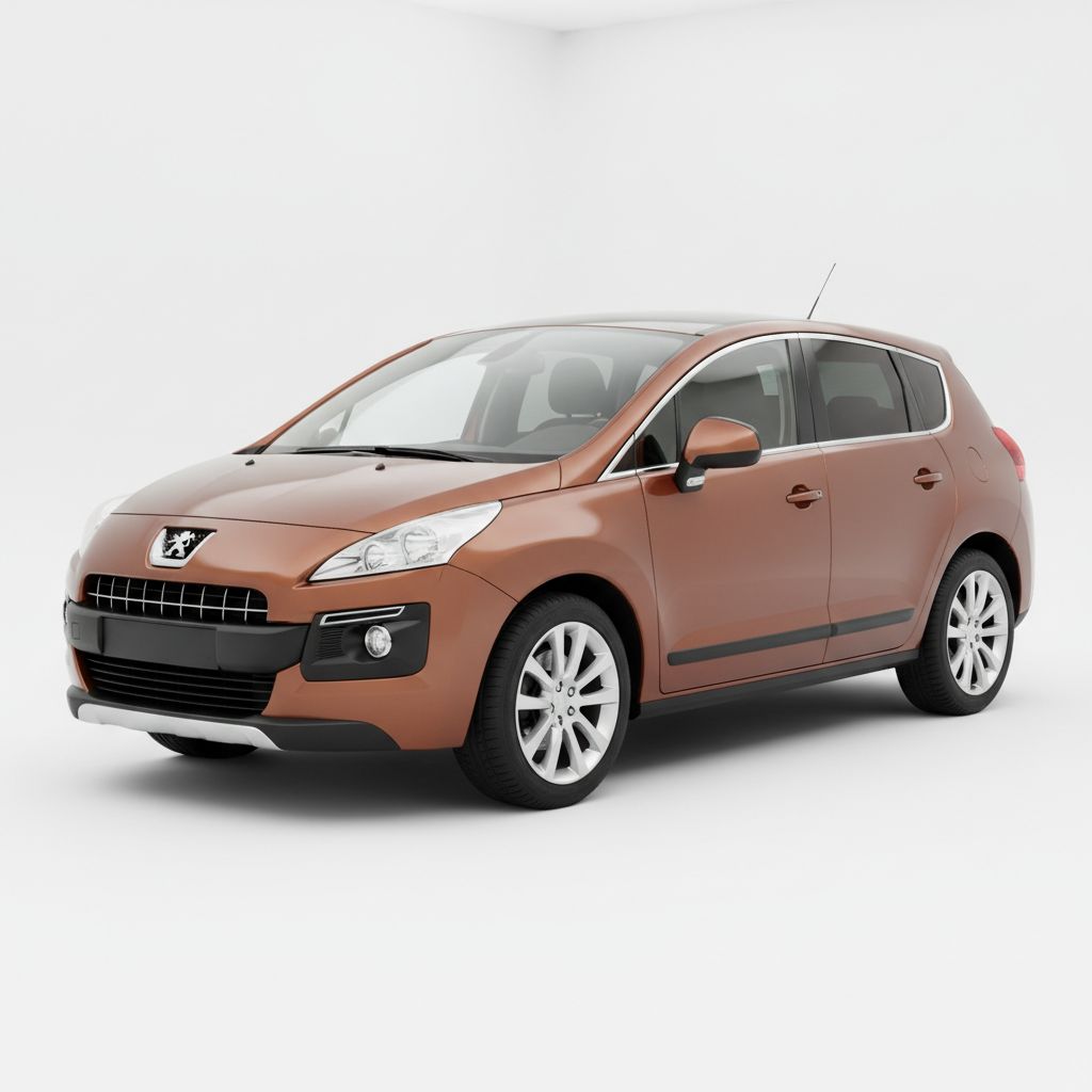Peugeot 3008 Mk1 2013 — widok boczny