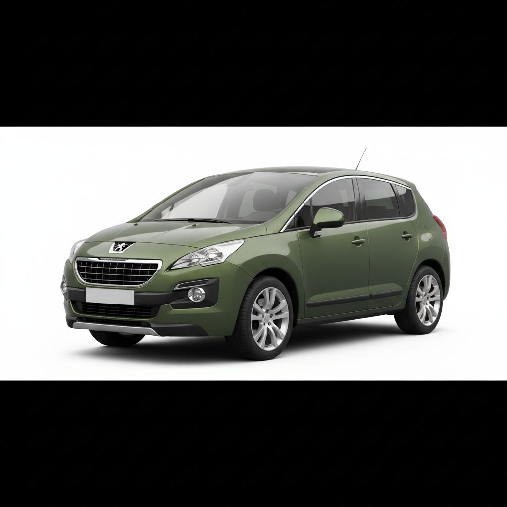 Peugeot 3008 Mk1 2013 — widok boczny