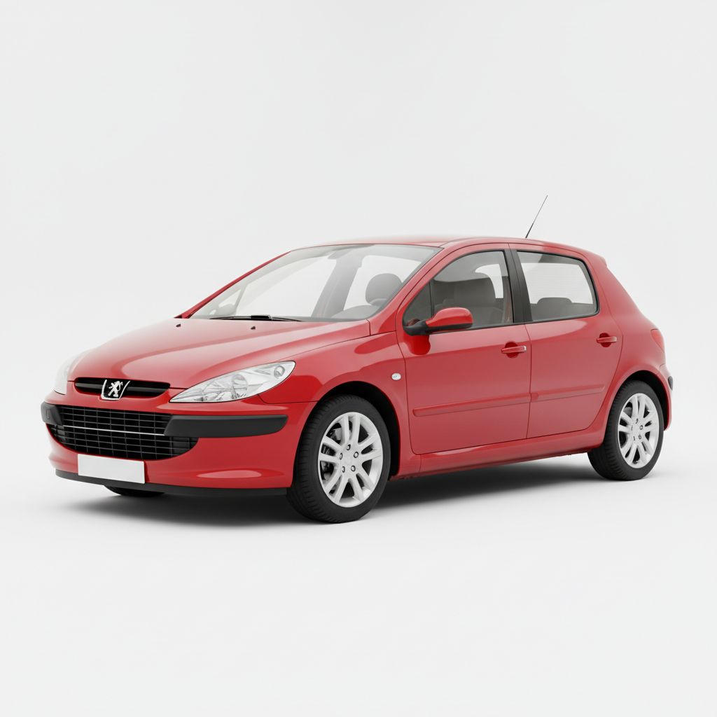 Peugeot 307 T5 2001 — widok boczny