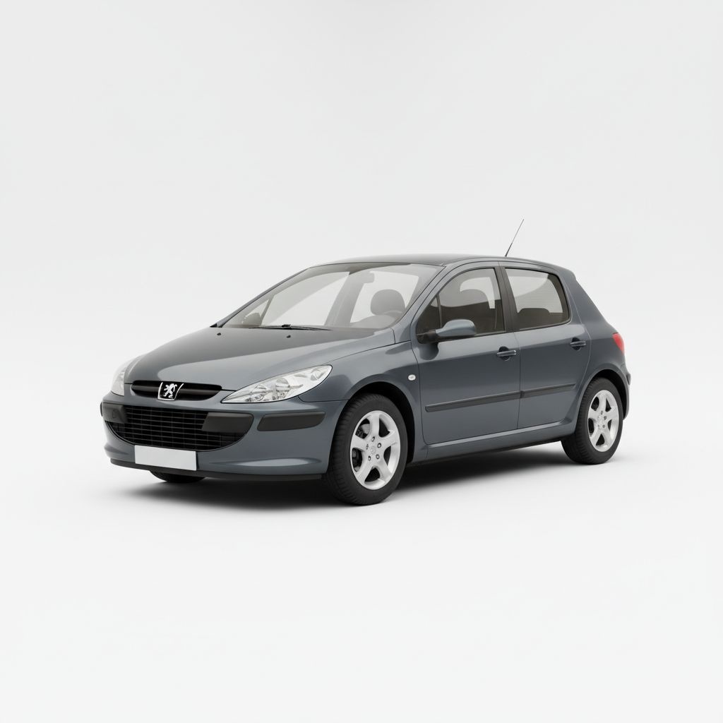 Peugeot 307 T5 2001 — widok boczny