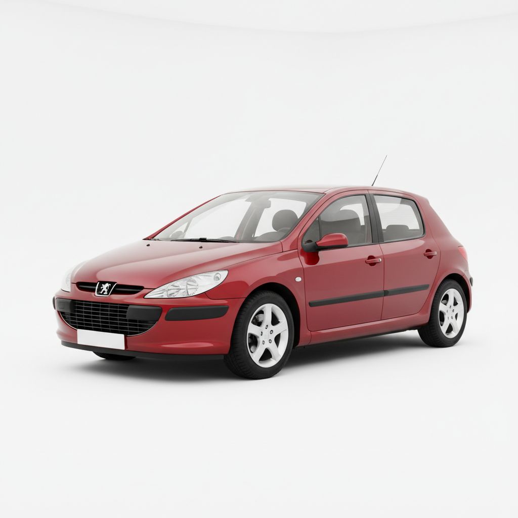 Peugeot 307 T5 2001 — widok boczny