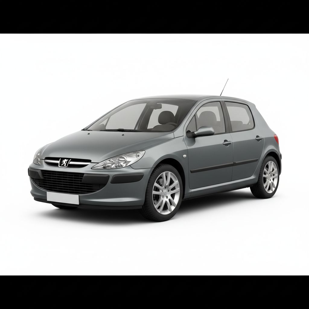 Peugeot 307 T5 2001 — widok boczny