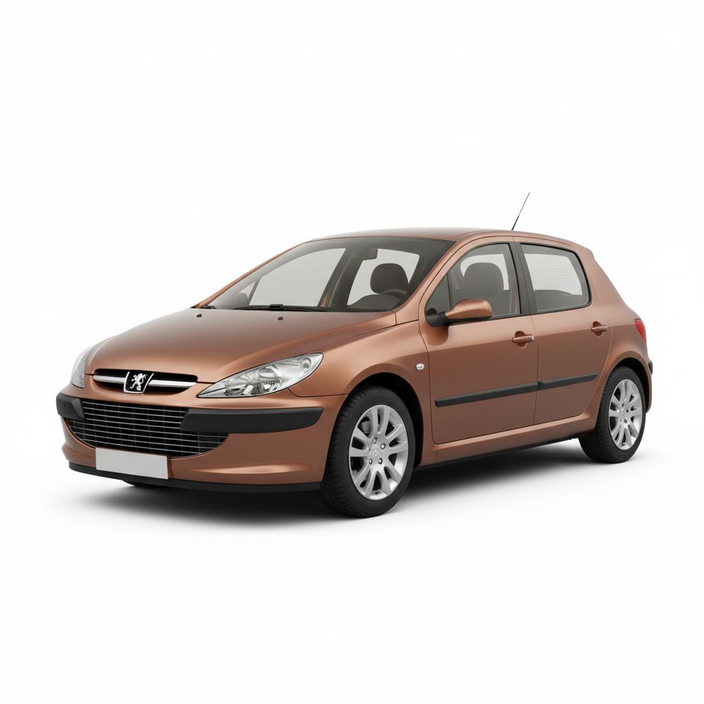 Peugeot 307 T5 2001 — widok boczny