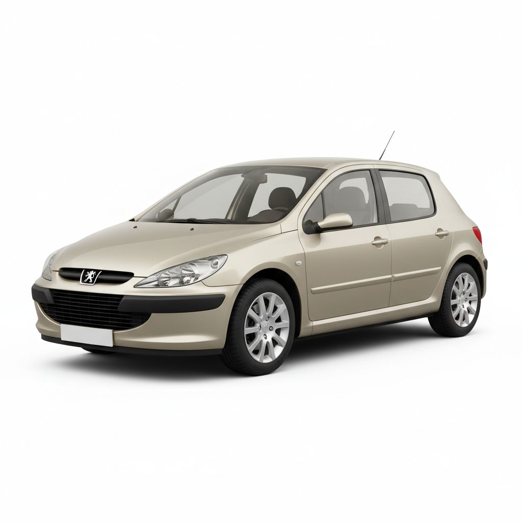 Peugeot 307 T5 2001 — widok boczny