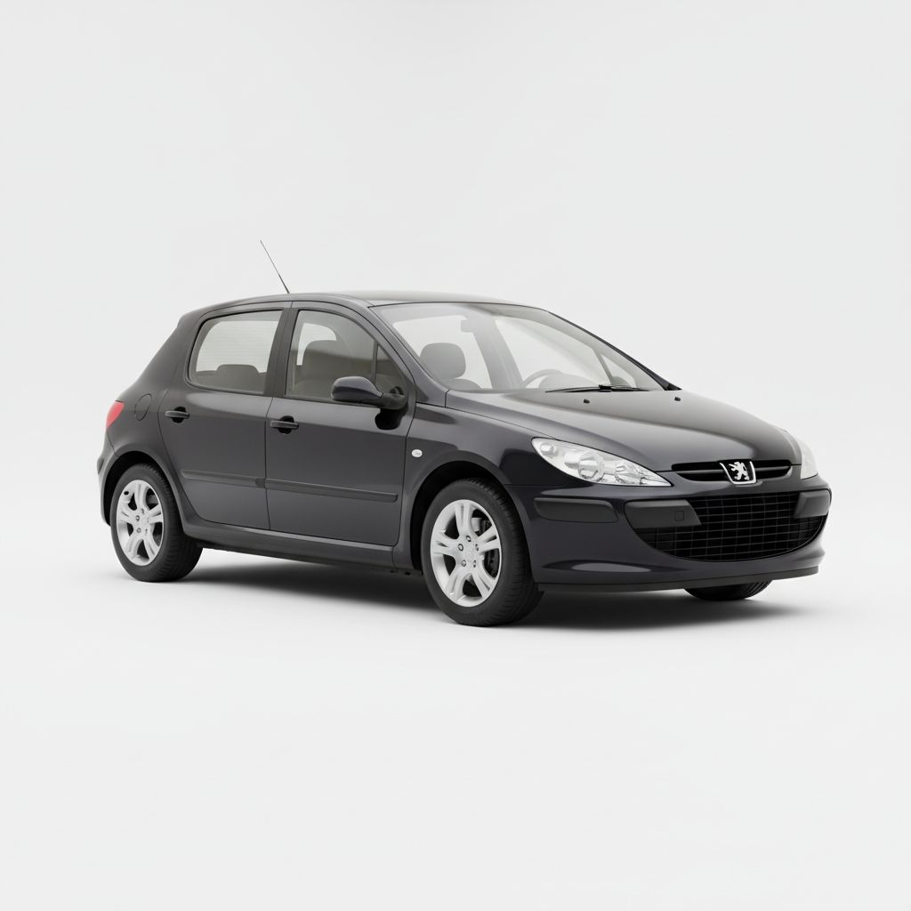 Peugeot 307 T5 2001 — widok boczny