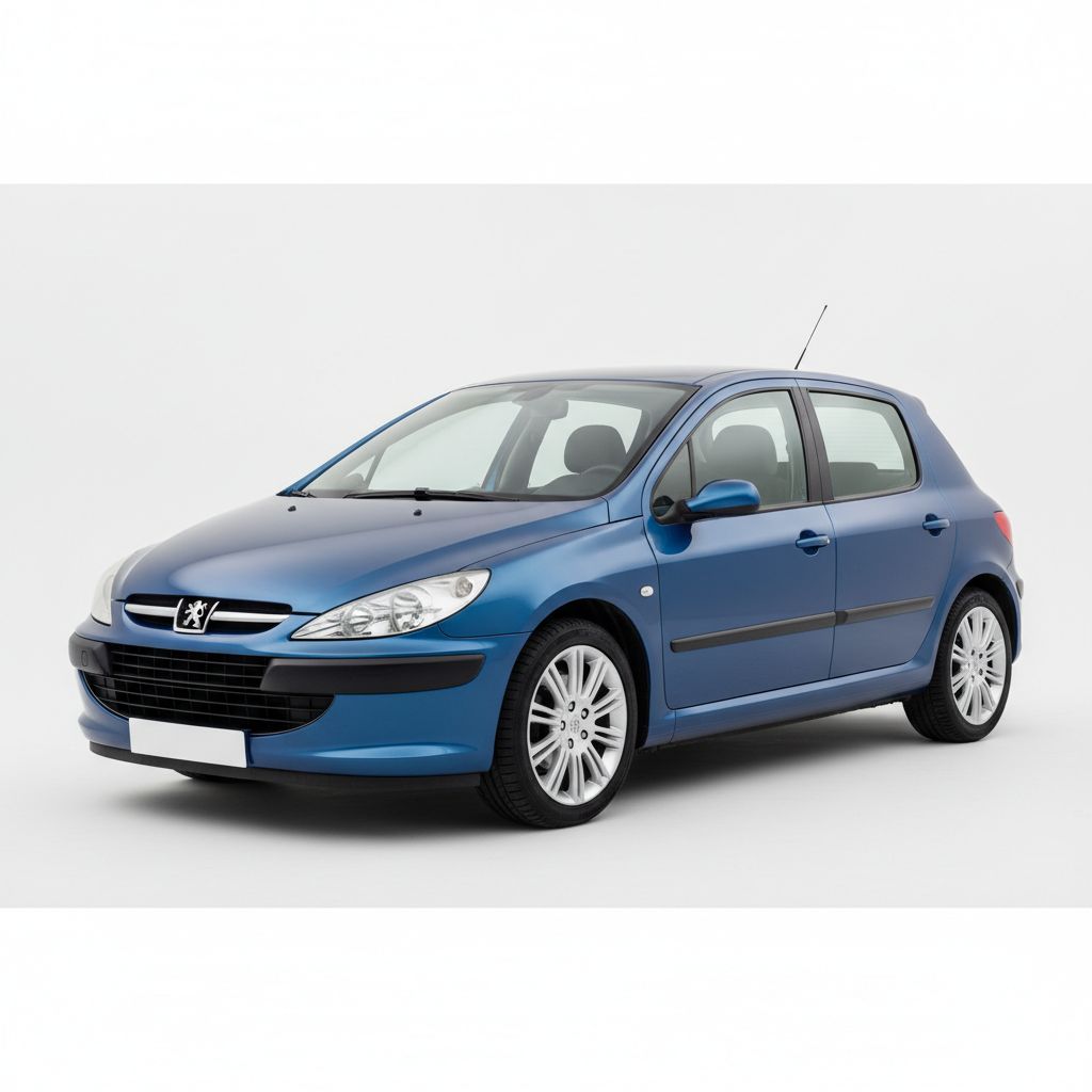 Peugeot 307 T5 2001 — widok boczny
