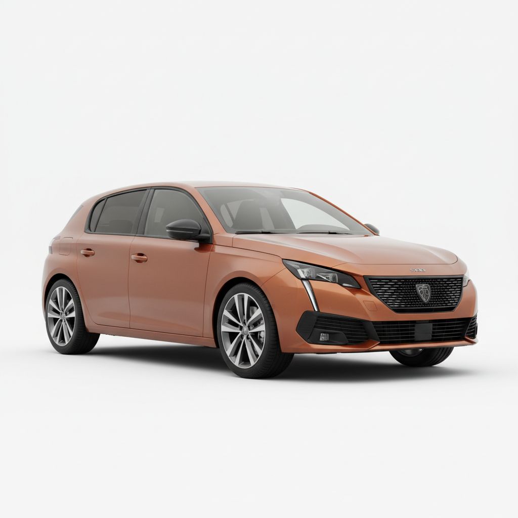 Peugeot 308 III Mk3 2021 — widok boczny