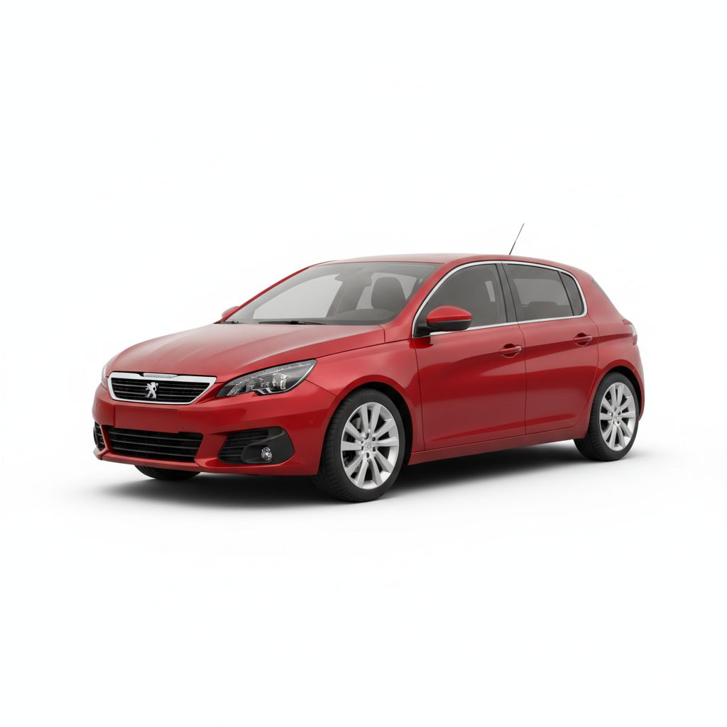 Peugeot 308 Mk2 2013 — widok boczny