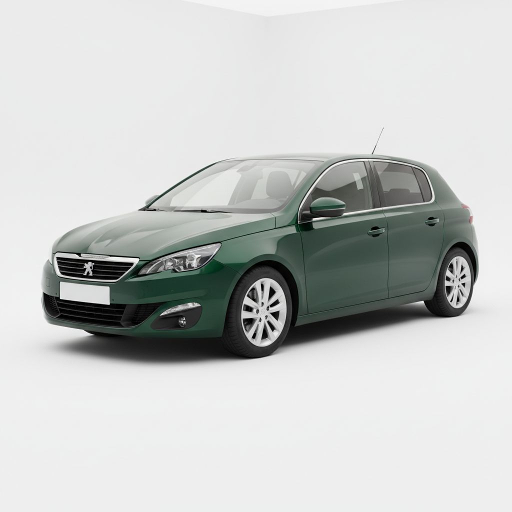 Peugeot 308 Mk2 2013 — widok boczny