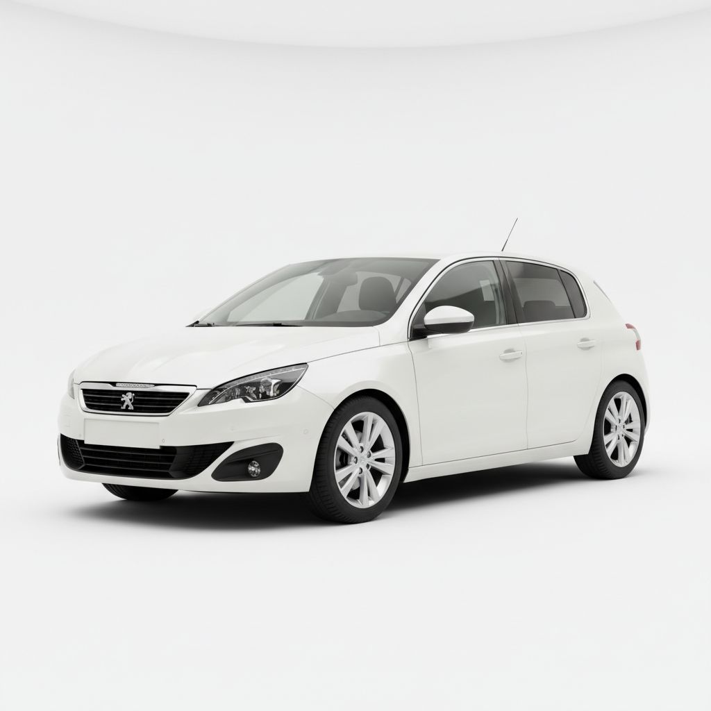 Peugeot 308 Mk2 2013 — widok boczny