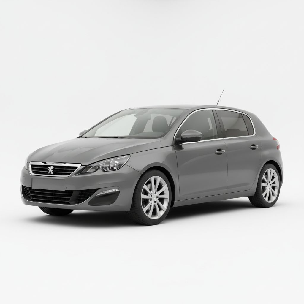 Peugeot 308 Mk2 2013 — widok boczny
