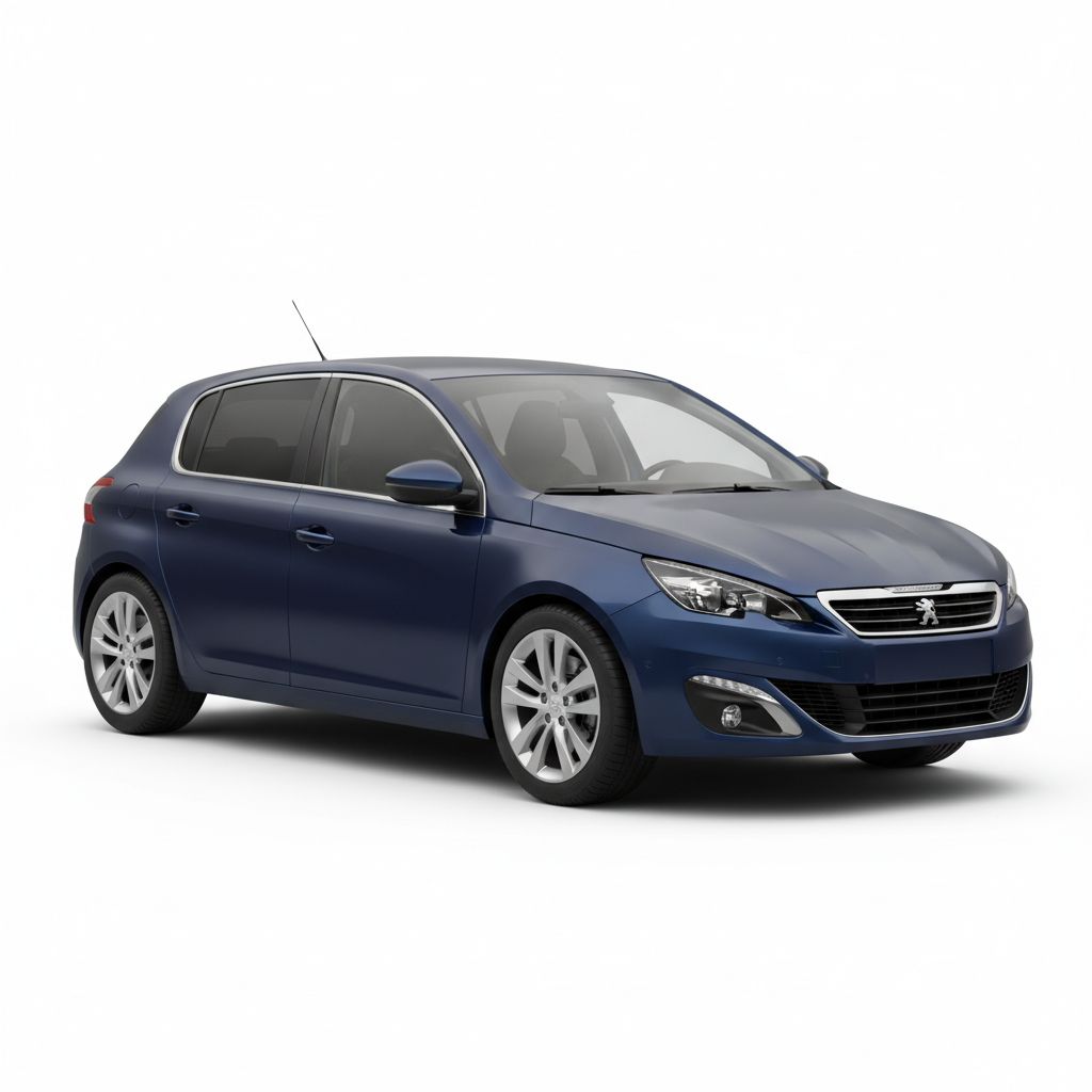 Peugeot 308 Mk2 2013 — widok boczny