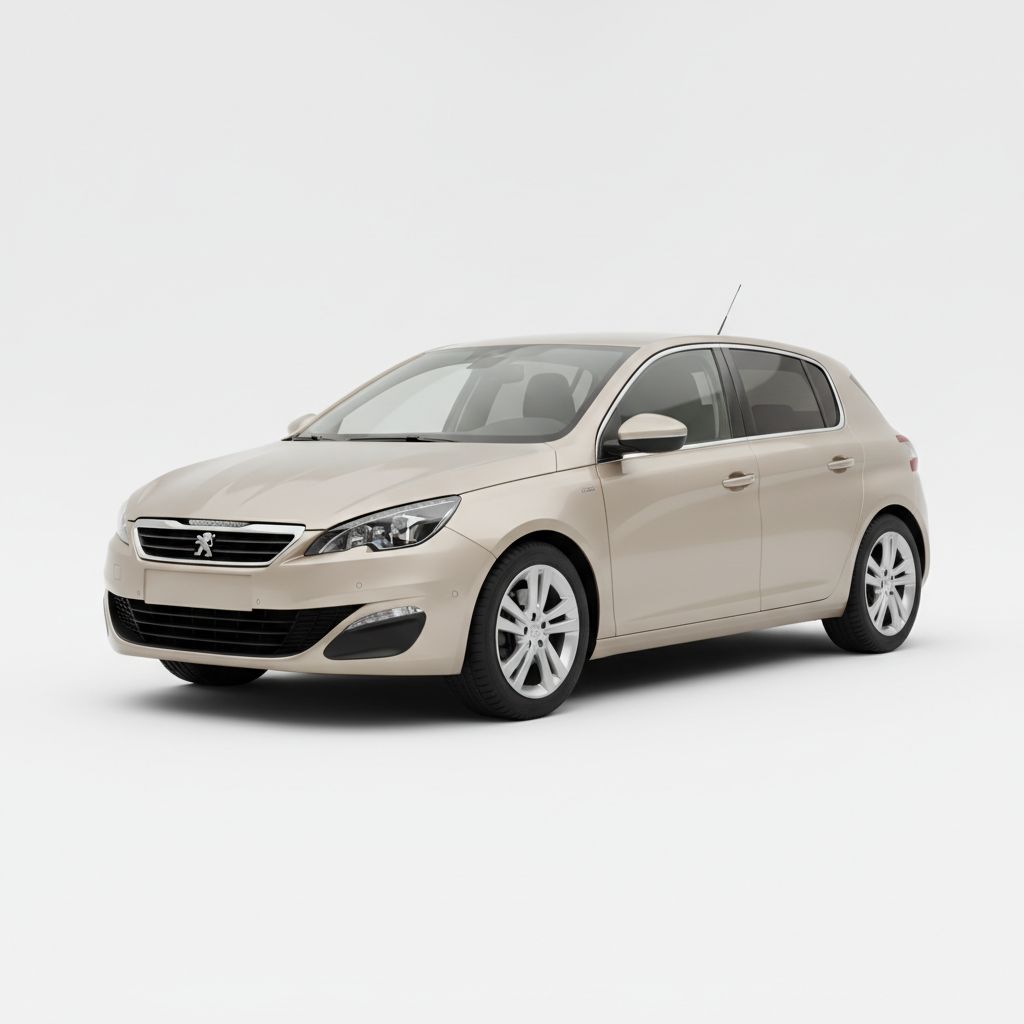 Peugeot 308 Mk2 2013 — widok boczny
