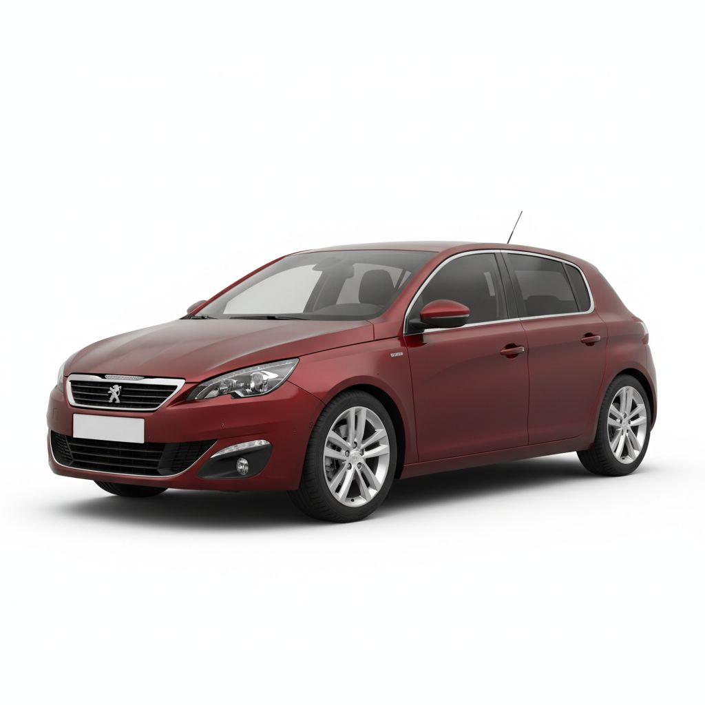 Peugeot 308 Mk2 2013 — widok boczny