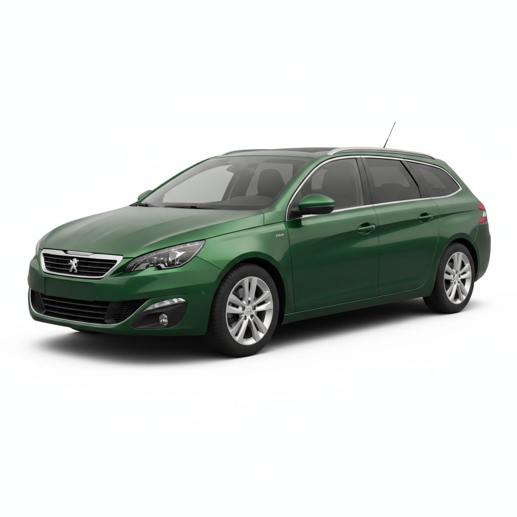 Peugeot 308 SW Mk2 2014 — widok boczny