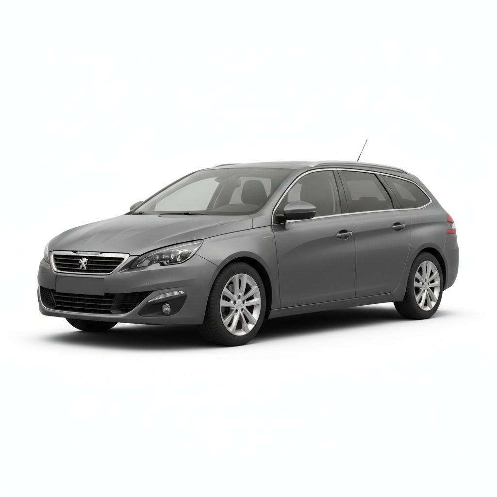 Peugeot 308 SW Mk2 2014 — widok boczny