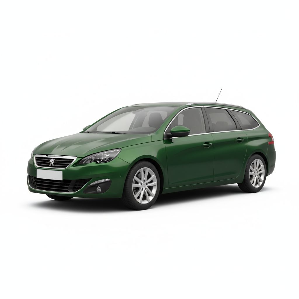 Peugeot 308 SW Mk2 2014 — widok boczny