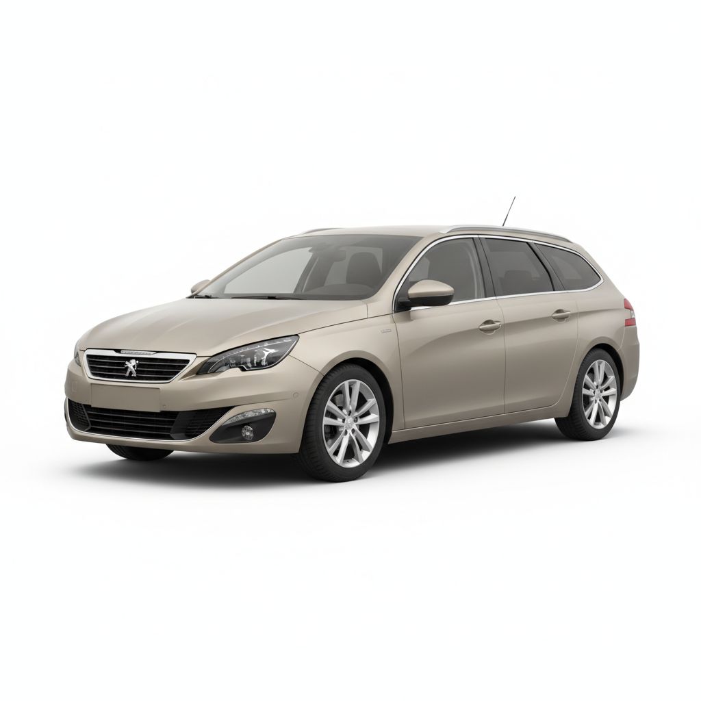 Peugeot 308 SW Mk2 2014 — widok boczny