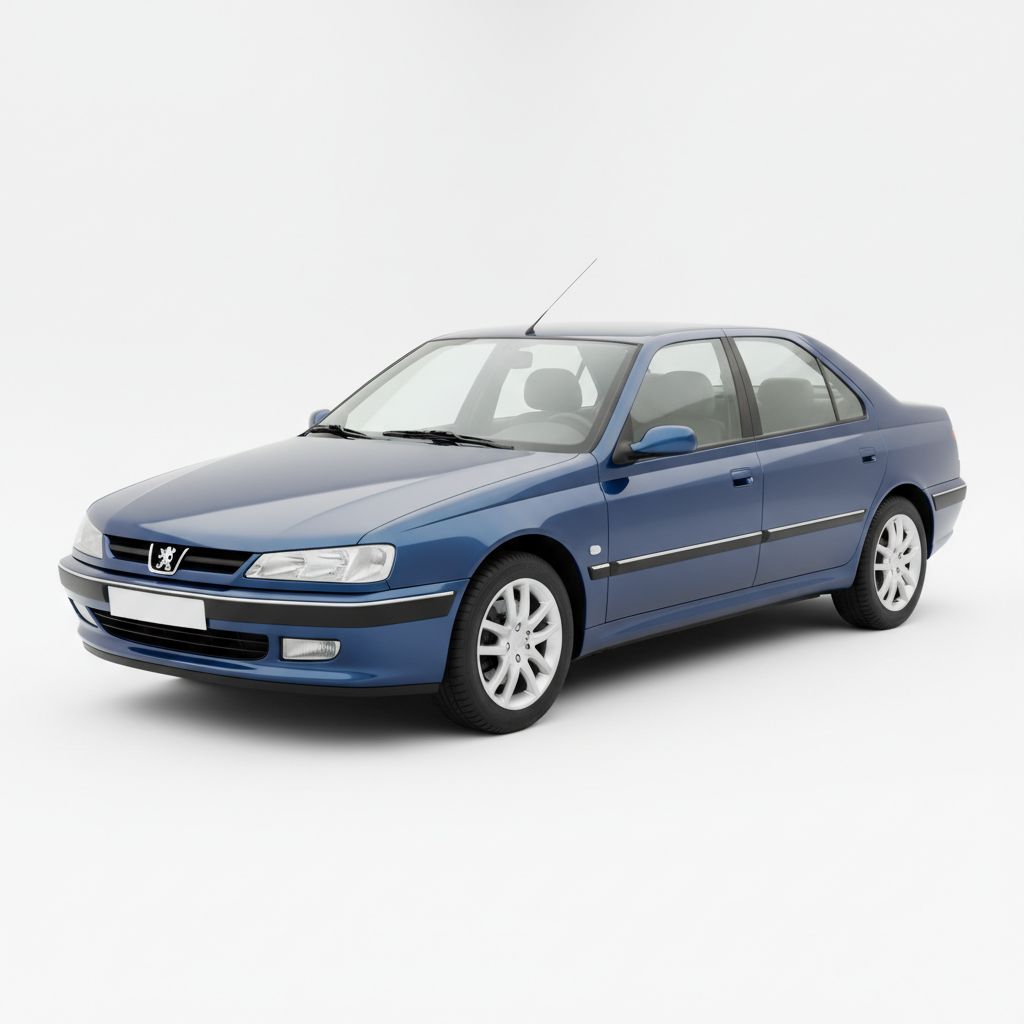 Peugeot 406 I 2002 — widok boczny