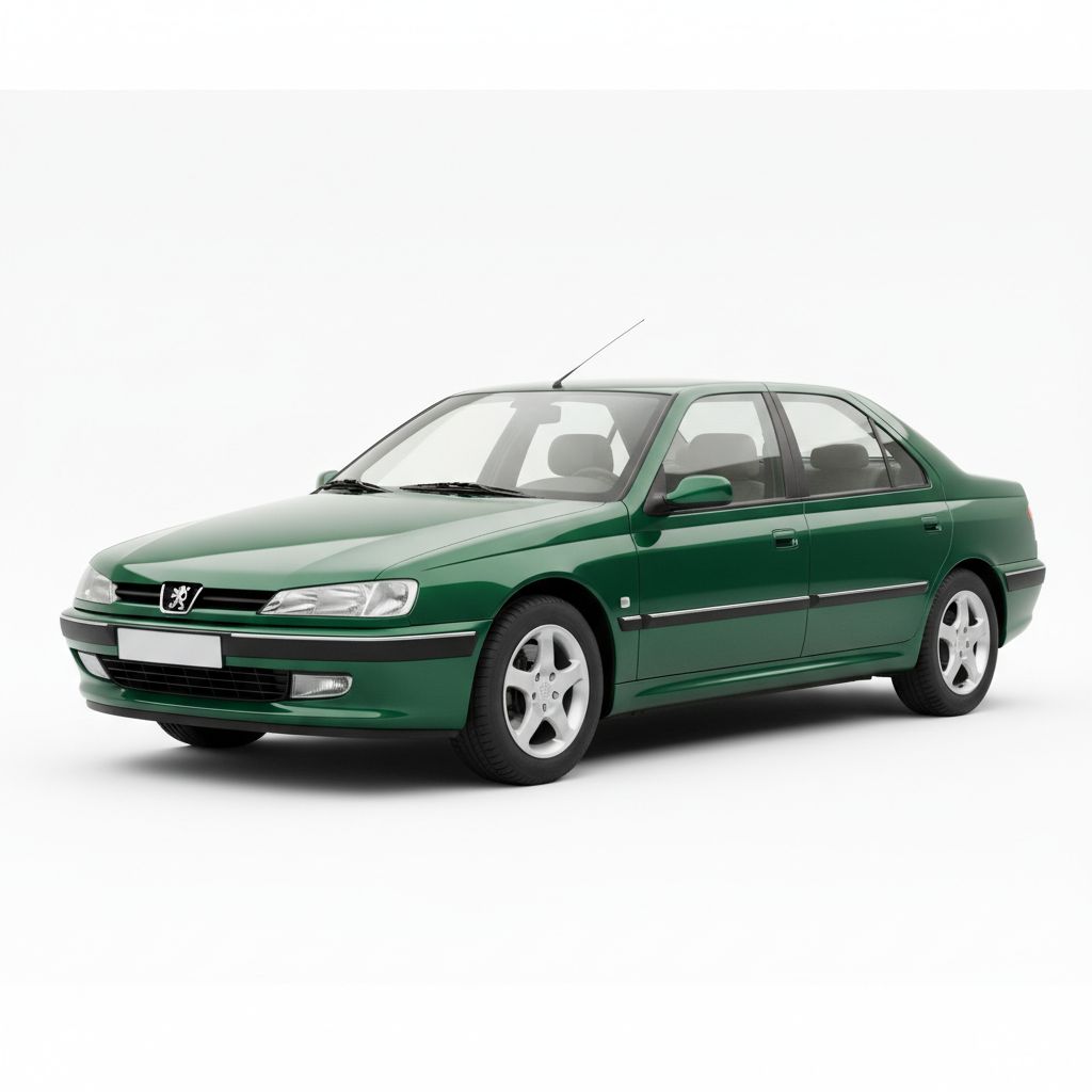 Peugeot 406 I 1996 — widok boczny