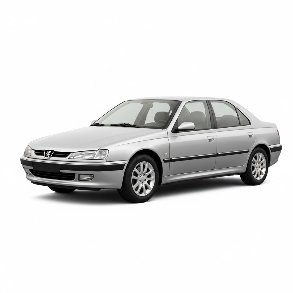 Peugeot 406 I 1996 — widok boczny