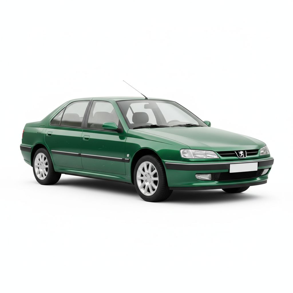 Peugeot 406 I 1996 — widok boczny
