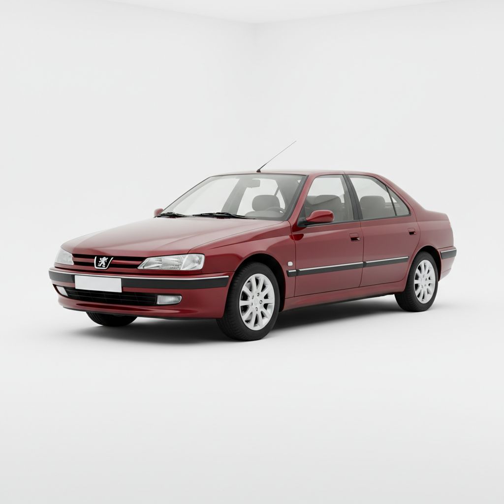 Peugeot 406 I 1996 — widok boczny