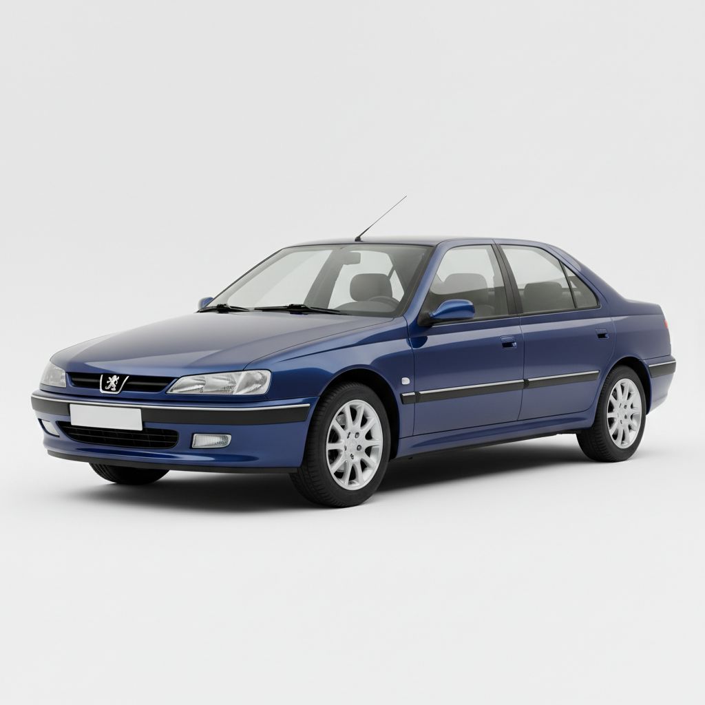 Peugeot 406 I 1996 — widok boczny