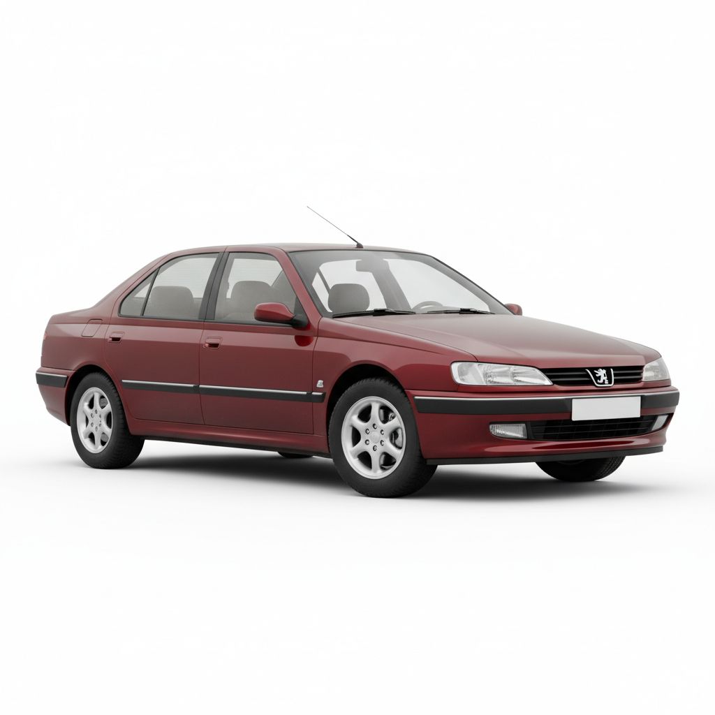 Peugeot 406 I 1996 — widok boczny