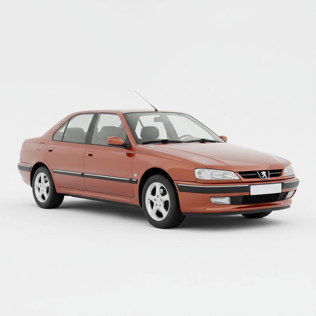 Peugeot 406 I 1996 — widok boczny