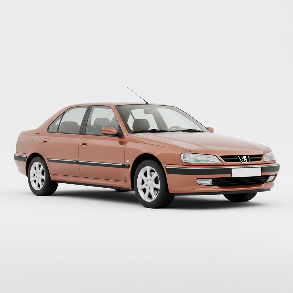 Peugeot 406 I 1996 — widok boczny