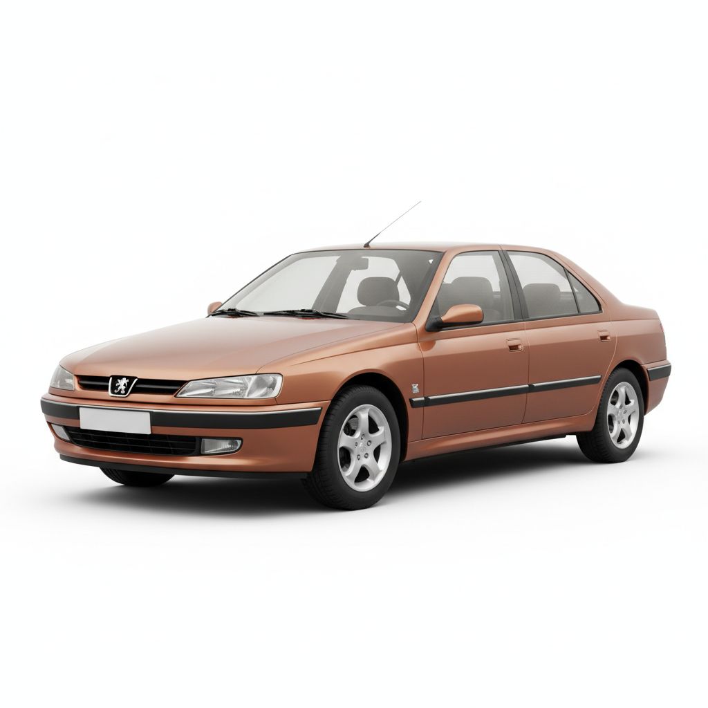 Peugeot 406 I 1996 — widok boczny