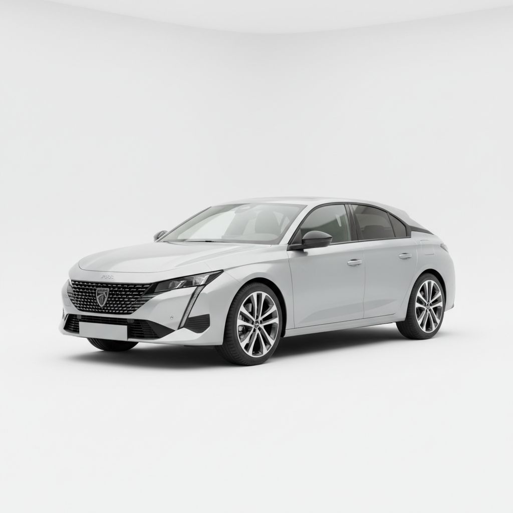 Peugeot 408 Mk1 2022 — widok boczny
