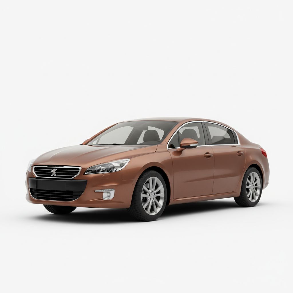 Peugeot 508 I 2010 — widok boczny